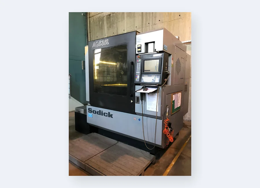 Sodick AQ535 L tel erozyon tezgahı