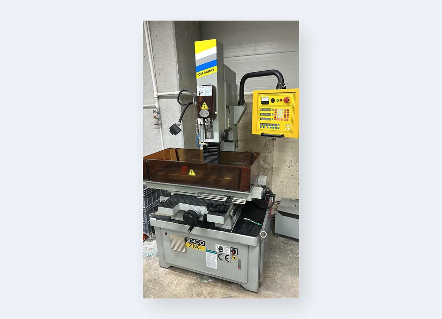 Oscarmax SD400 ZNC hızlı delik tezgahı